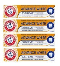 Arm & Hammer Advance White Naneli Organik Florürlü Diş Macunu 4x75 ml