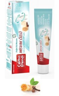 Cemil Efendi Misvaklı Karanfilli Organik Florürsüz Diş Macunu 100 ml