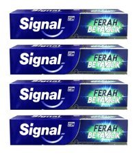 Signal Ferah Beyazlık Naneli Florürlü Diş Macunu 4x50 ml
