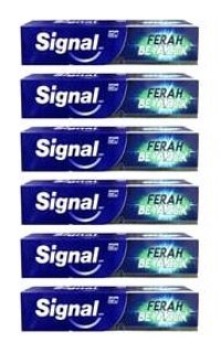 Signal Ferah Beyazlık Naneli Florürlü Diş Macunu 6x50 ml
