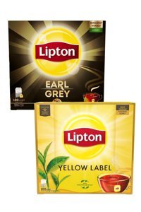 Lipton Earl Grey Yellow Label Bergamot Sallama Çay 2x100 Adet