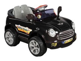 Aliş Toys Turbo Coupe 606K 12 V Üstü Açık Tek Kişilik Akülü Araba Siyah