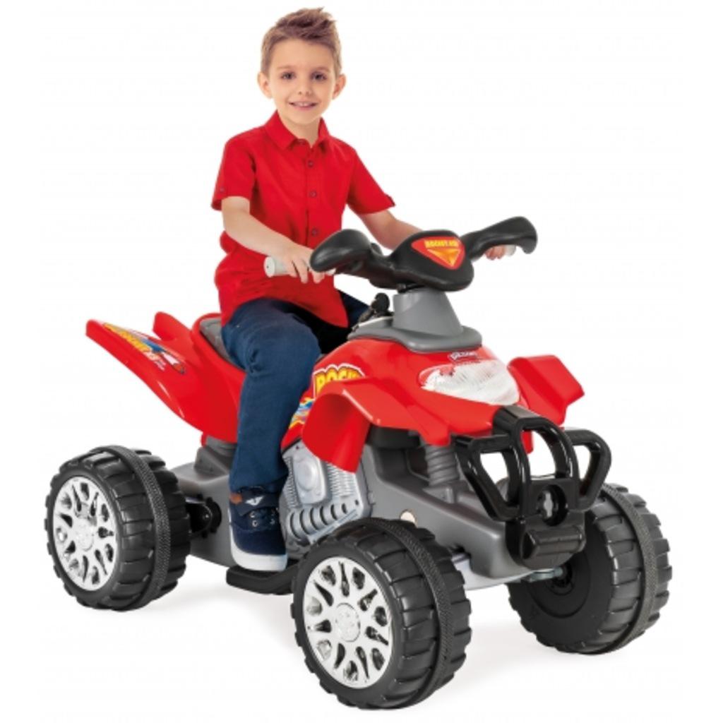 Pilsan Roket 12 V Üstü Açık Tek Kişilik Akülü ATV Kırmızı