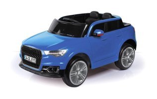Dolu Pick-up 12 V Üstü Açık İki Kişilik Akülü Araba Mavi