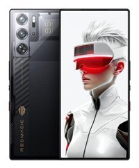Zte Nubia Red Magic 9S Pro+ 512 GB Hafıza 16 GB Ram 6.8 inç 50 MP Çift Hatlı AMOLED Ekran Android Akıllı Cep Telefonu Saydam Siyah