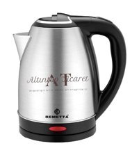Remetta Kaynat Delux Çelik 1.8 lt Metalik Kettle