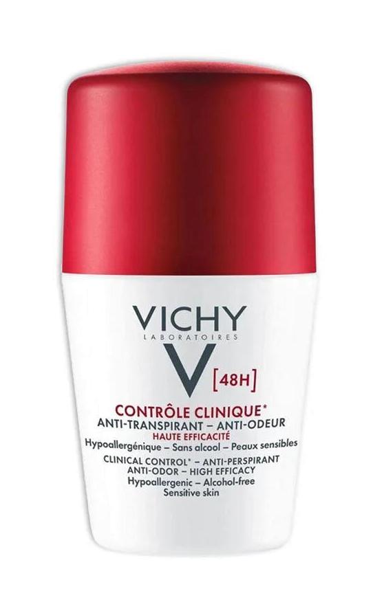 Vichy Clinical Control Pudrasız Antiperspirant Roll-On Kadın Deodorant 50 ml