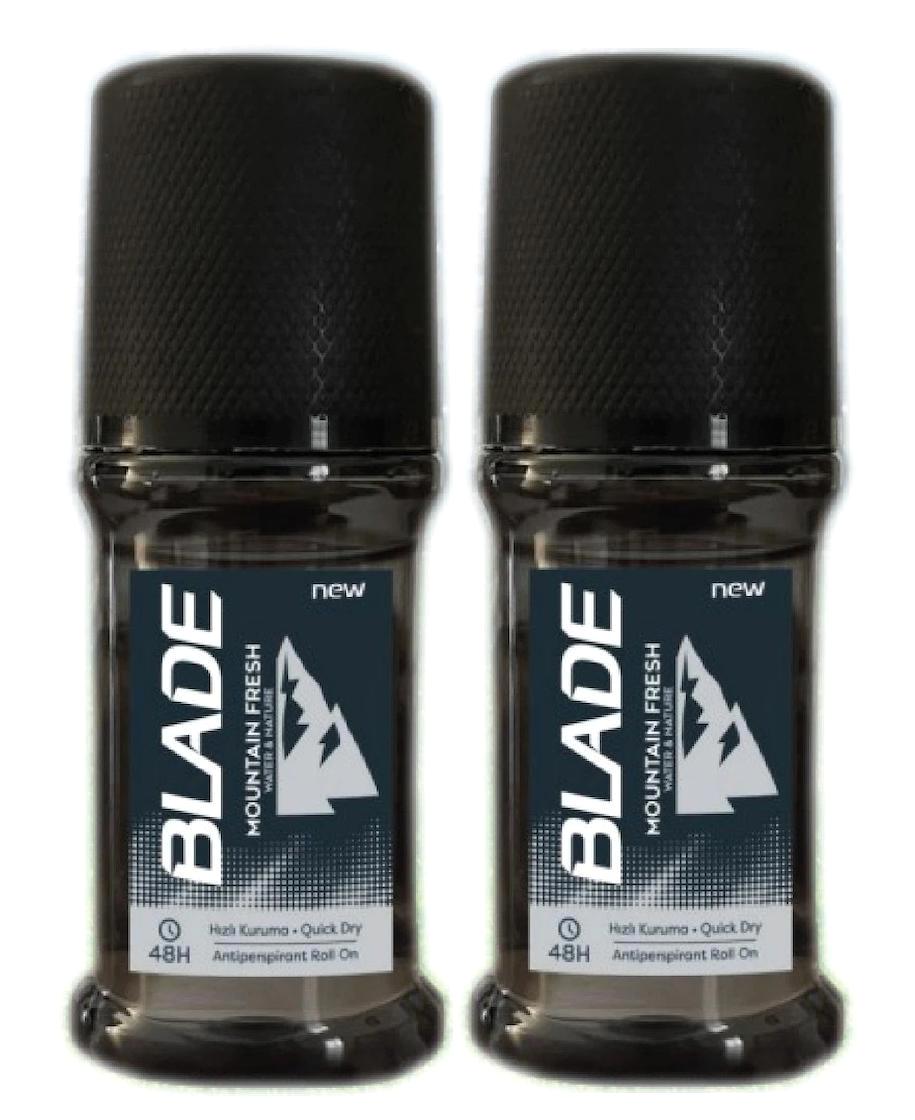 Blade Ter Önleyici Antiperspirant Roll-On Erkek Deodorant 2x50 ml