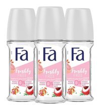 Fa Freshly Free Ter Önleyici Antiperspirant Roll-On Kadın Deodorant 3x50 ml