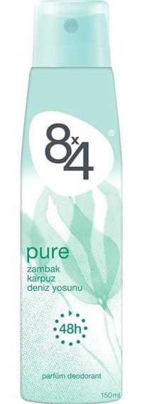 8x4 Pudrasız Ter Önleyici Sprey Kadın Deodorant 150 ml
