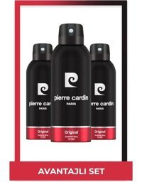 Pierre Cardin Original Sprey Erkek Deodorant 2x150 ml