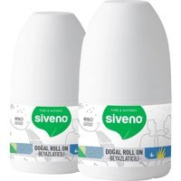 Siveno Vegan Ter Önleyici Organik Antiperspirant Roll-On Unisex Deodorant 2x50 ml