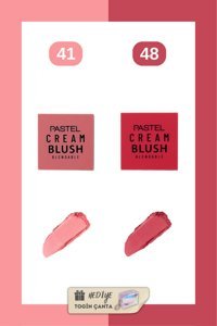 Pastel 41-48 Doğal Krem Allık