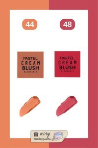 Pastel 44-48 Doğal Krem Allık