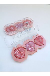 Roesıa Rose Cosmetics Just Beach Terrakota Işıltılı Toz Allık Paleti