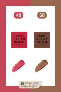 Pastel 48-50 Doğal Krem Allık