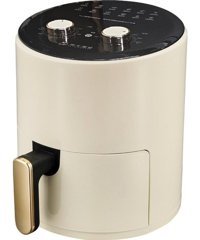 Lebeigo Airfryer 5 lt Tek Hazneli Led Ekranlı Yağsız Sıcak Hava Fritözü Beyaz