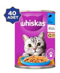 Whiskas Ton Balığı Soslu Yetişkin Yaş Kedi Maması 40x400 gr