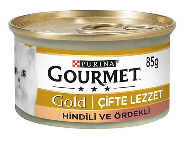 Purina Gourmet Gold Hindi Eti Yetişkin Yaş Kedi Maması 12x85 gr