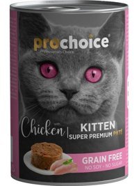 Pro Choice Super Premium Pate Tavuk Ezme Yavru Yaş Kedi Maması 400 gr