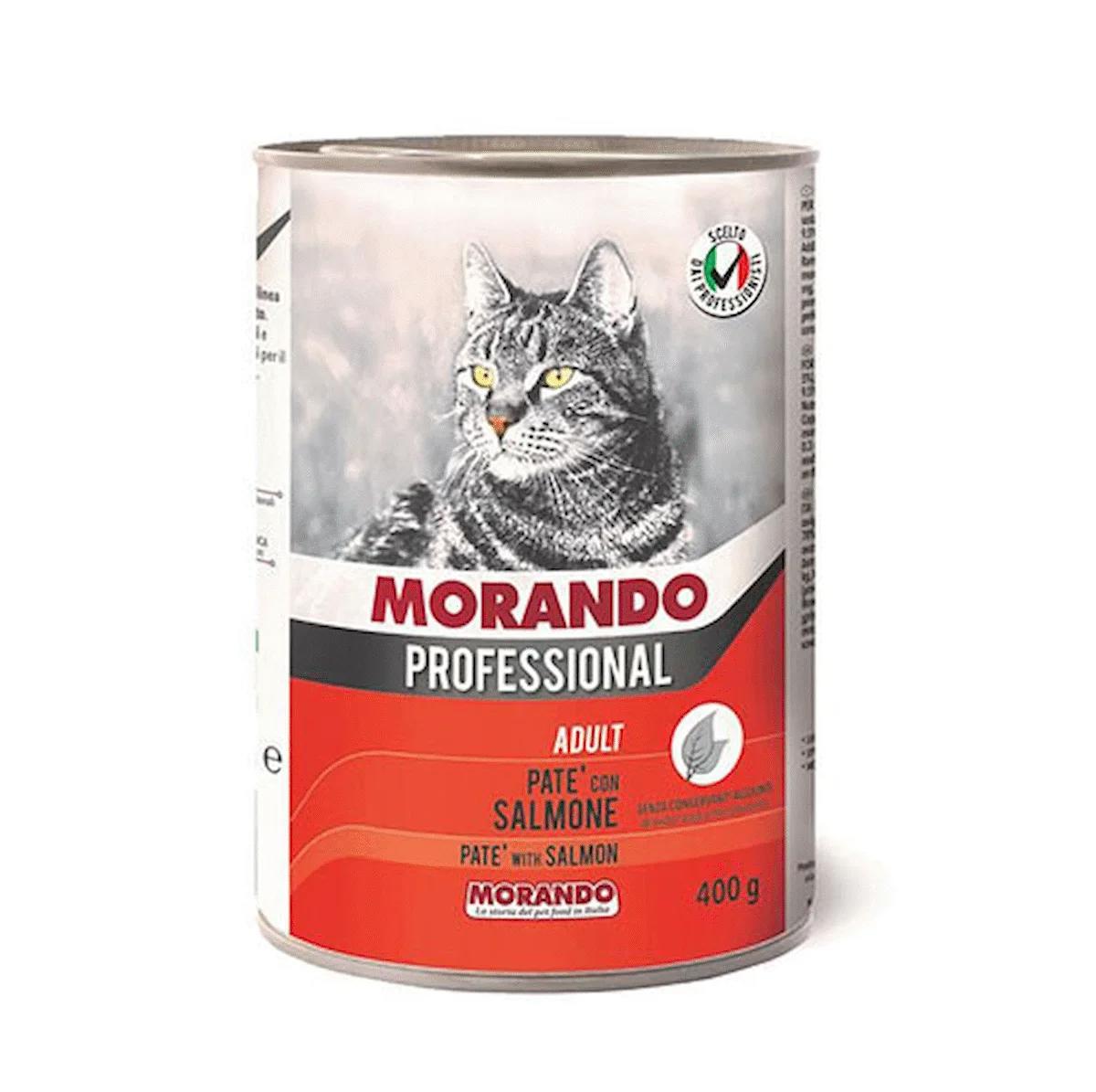 Morando Professional Somonlu Yetişkin Yaş Kedi Maması 12x400 gr
