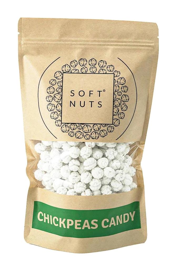 Soft Nuts Kavrulmuş Tuzsuz Beyaz Leblebi 500 gr