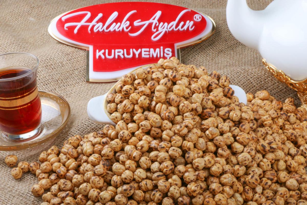 Haluk Aydın Kuruyemiş Çifte Kavrulmuş Tuzsuz Sarı Leblebi 1 kg