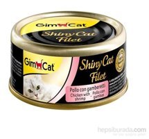 Gimcat Shinycat Karides Tavuk Yetişkin Yaş Kedi Maması 70 gr