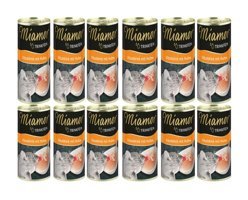 Miamor Trinkfein Tavuk Parça Etli Yetişkin Yaş Kedi Maması 12x135 ml