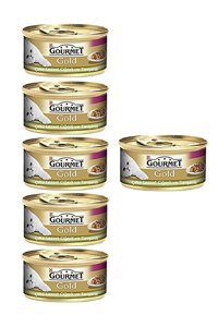 Purina Gourmet Gold Tavşan Yetişkin Yaş Kedi Maması 6x85 gr