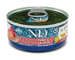 N&d Natural Somonlu Yetişkin Yaş Kedi Maması 140 gr
