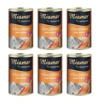 Miamor Trinkfein Tavuk Parça Etli Yetişkin Yaş Kedi Maması 6x135 ml