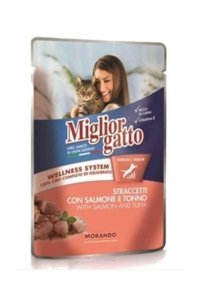 Miglior Gatto Ton Balığı Somonlu Yetişkin Yaş Kedi Maması 100 gr