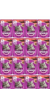 Whiskas Biftek Soslu Yetişkin Yaş Kedi Maması 24x85 gr