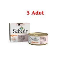 Schesir Tavuk Yetişkin Yaş Kedi Maması 5x70 gr