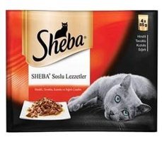 Sheba Cuisine Kısırlaştırılmış Karışık Soslu Yetişkin Yaş Kedi Maması 340 gr