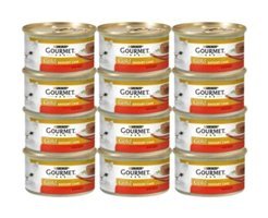 Purina Gold Savoury Cake Sığır Eti Yetişkin Yaş Kedi Maması 12x85 gr