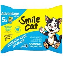Pelagos Somonlu Yetişkin Yaş Kedi Maması 5x85 gr