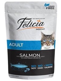 Felicia Tahılsız Somonlu Jöleli Yetişkin Yaş Kedi Maması 85 gr