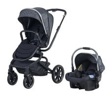 Prego Calista Çift Yönlü Katlanabilir 360 Derece Dönen Travel Sistem Bebek Arabası