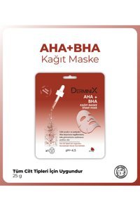 Derminix Aha + Bha Nemlendiricili Kağıt Yüz Maskesi