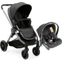 Chicco Çift Yönlü Katlanabilir Tek Elle Kapanan 360 Derece Dönen Tam Yatar Travel Sistem Kabin Tipi Bebek Arabası Siyah