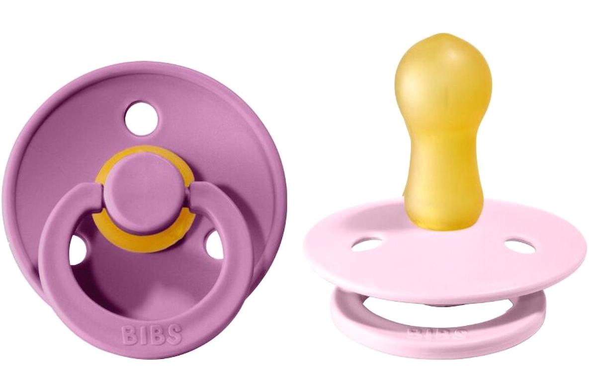 Bibs Colour 0-6 Ay Delikli Ortodontik Yenidoğan Damaklı Kauçuk Emzik Bebek Pembesi