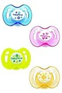 Babytime BT151-3 18-36 ay Kiraz Uçlu Silikon Emzik Çok Renkli