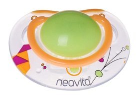 Neavita 3 Ay+ Ortodontik Kiraz Uçlu Damaklı Silikon Emzik Çok Renkli