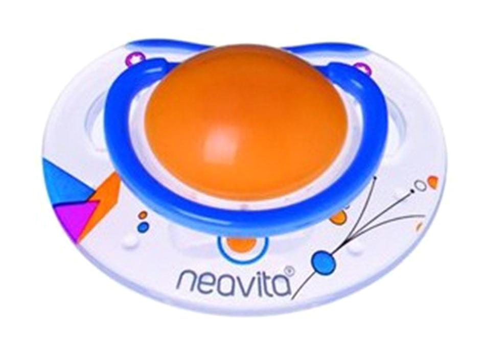 Neavita 6 Ay+ Delikli Ortodontik Kiraz Uçlu Damaklı Silikon Emzik Çok Renkli