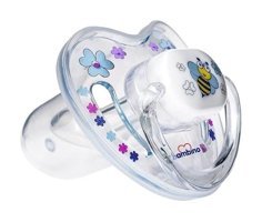 Bambino BE805 0-6 Ay Yenidoğan Damaklı Silikon Emzik Beyaz