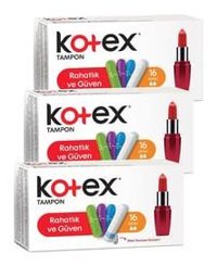 Kotex Mini Tampon 3x16'lı