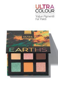 Avon Earths Toz Simli Işıltılı Mat Far Paleti