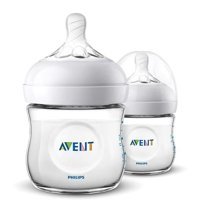 Philips Avent Silikon Gaz Yapmayan Antikolik Yenidoğan Yavaş Akışlı 1+ Ay Şeffaf Biberon 250 ml